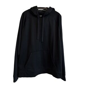 Champion Duo Dry Mens Black Hoodie Size XXL Activewear Athleisure Outdoors